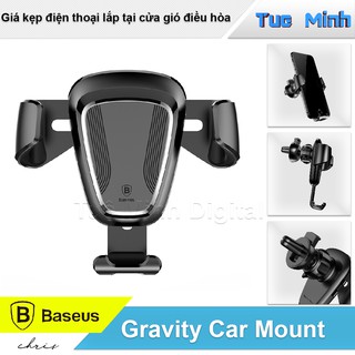 Giá kê điện thoại trên cửa gió ô tô - Baseus Gravity Car Mount