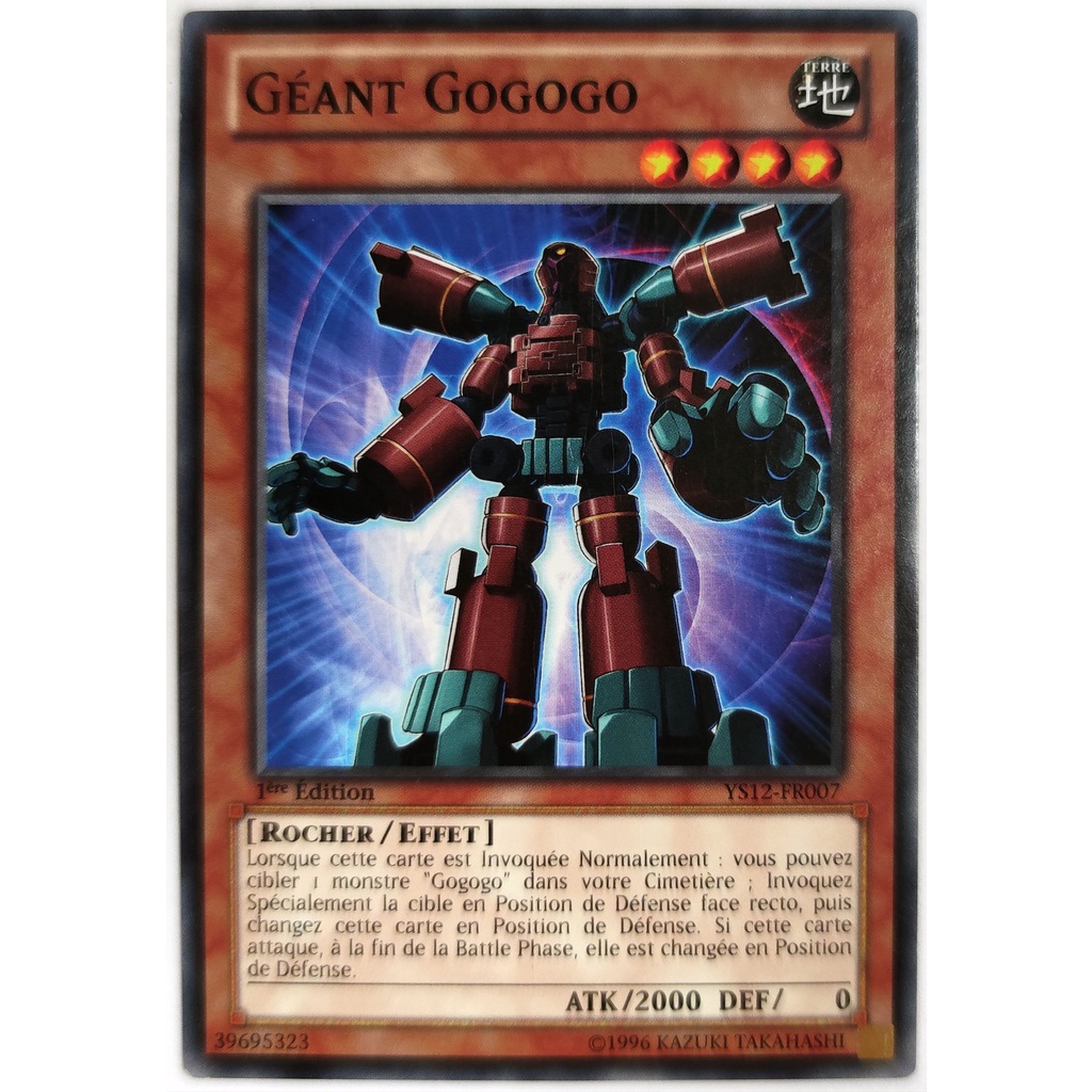 [Thẻ Yugioh] Gogogo Giant |EN+FR| Common (ZEXAL)