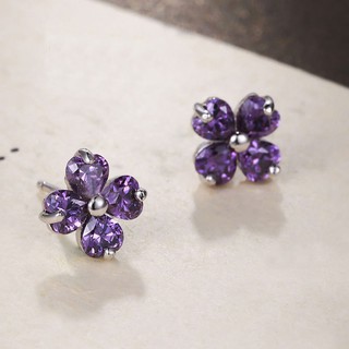 Bông tai hoa đá sang chảnh - B664 + B699