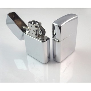HỘP QUẸT ZIPPO TRƠN TRẮNG