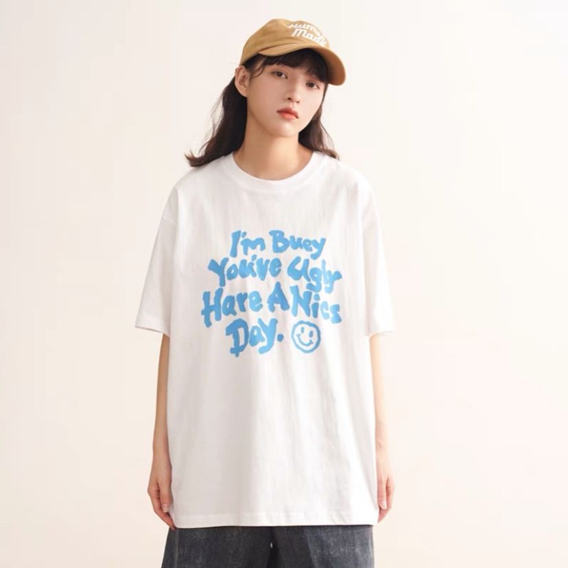 Áo Thun Tay Lỡ I'm Busy - Cotton Form Rộng Freesize Unisex Nam Nữ | Đầy Đủ Hình Ảnh | 1999 Brand | BigBuy360 - bigbuy360.vn