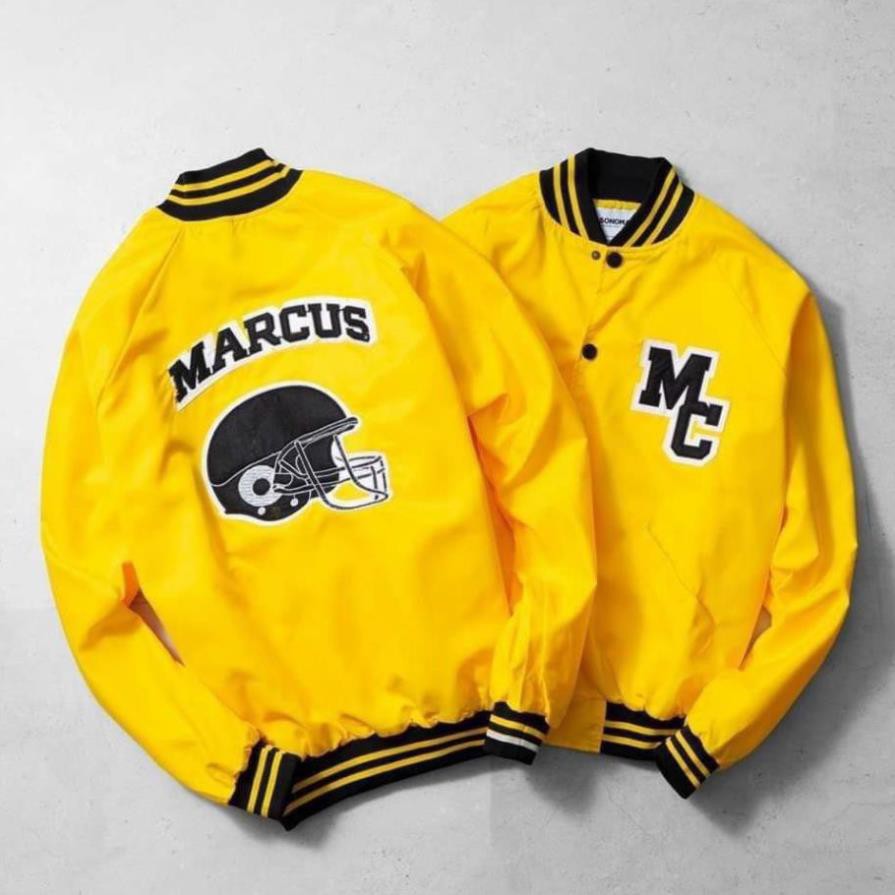 Áo khoác Bomber dù MC MARCUS form rộng 2 lớp nam nữ Unisex siêu phẩm KMG