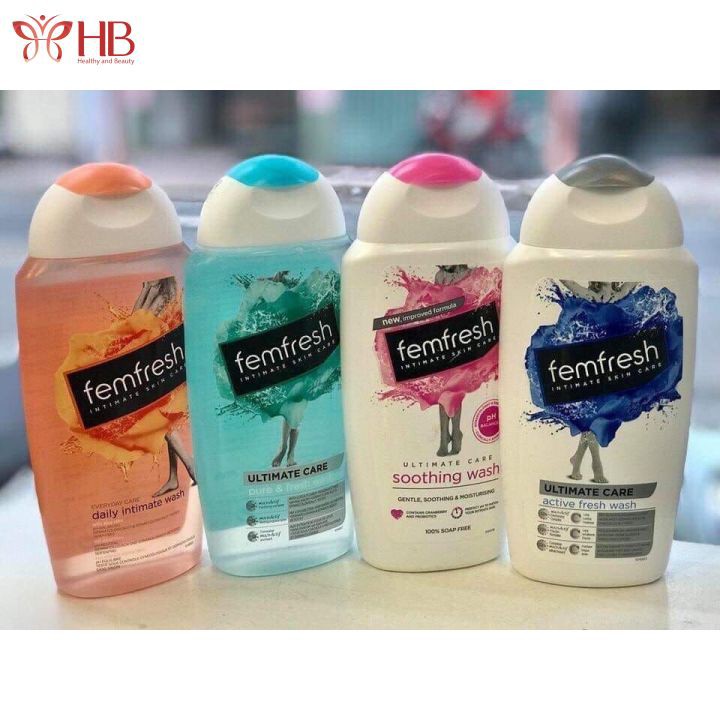 [Hàng UK] Dung Dịch Vệ Sinh Phụ Nữ Femfresh Intimate Skin Care 250ml Anh Quốc