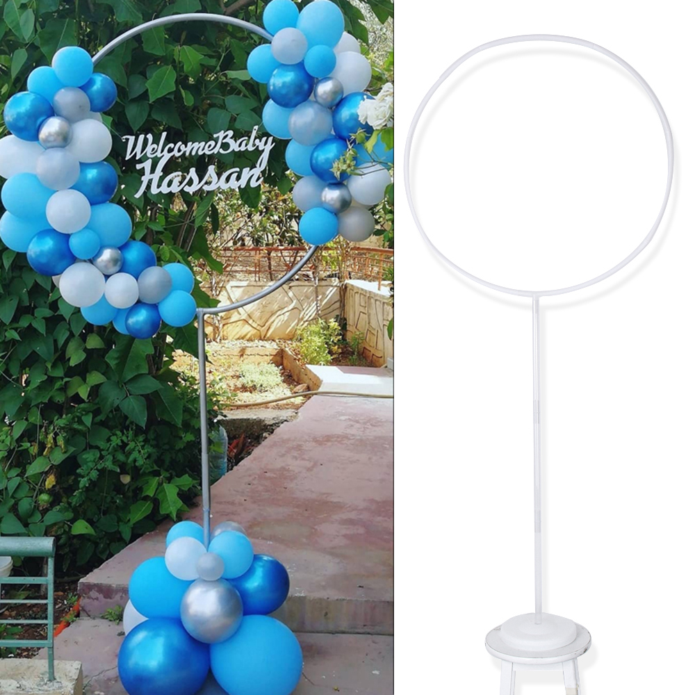 DORAW Christmas Balloon Stand Birthday Decoration Arch Frame Column Stands Base Tube Sets Balloon Support Wedding Favors Baby Shower Party Supplies Romantic Garland Holder