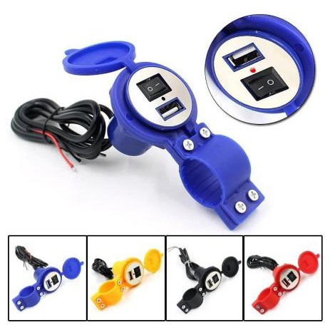 Sạc Điện Thoại Gắn Trên Xe Máy YueMal YF-121 -dc2572