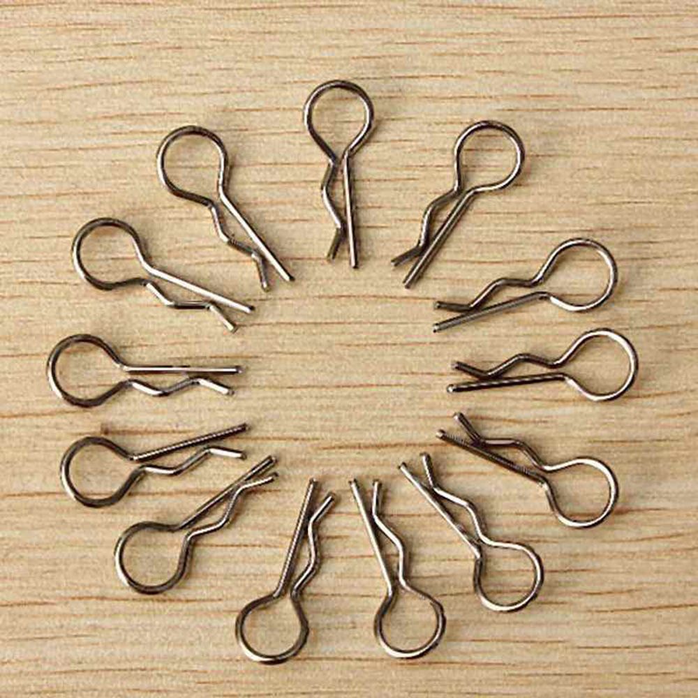 RC Bộ 10 Ốc Vít Bằng Thép Không Gỉ Nhiều Màu Sắc Tỉ Lệ 1 / 10 Cho Xe Đồ Chơi Hsp