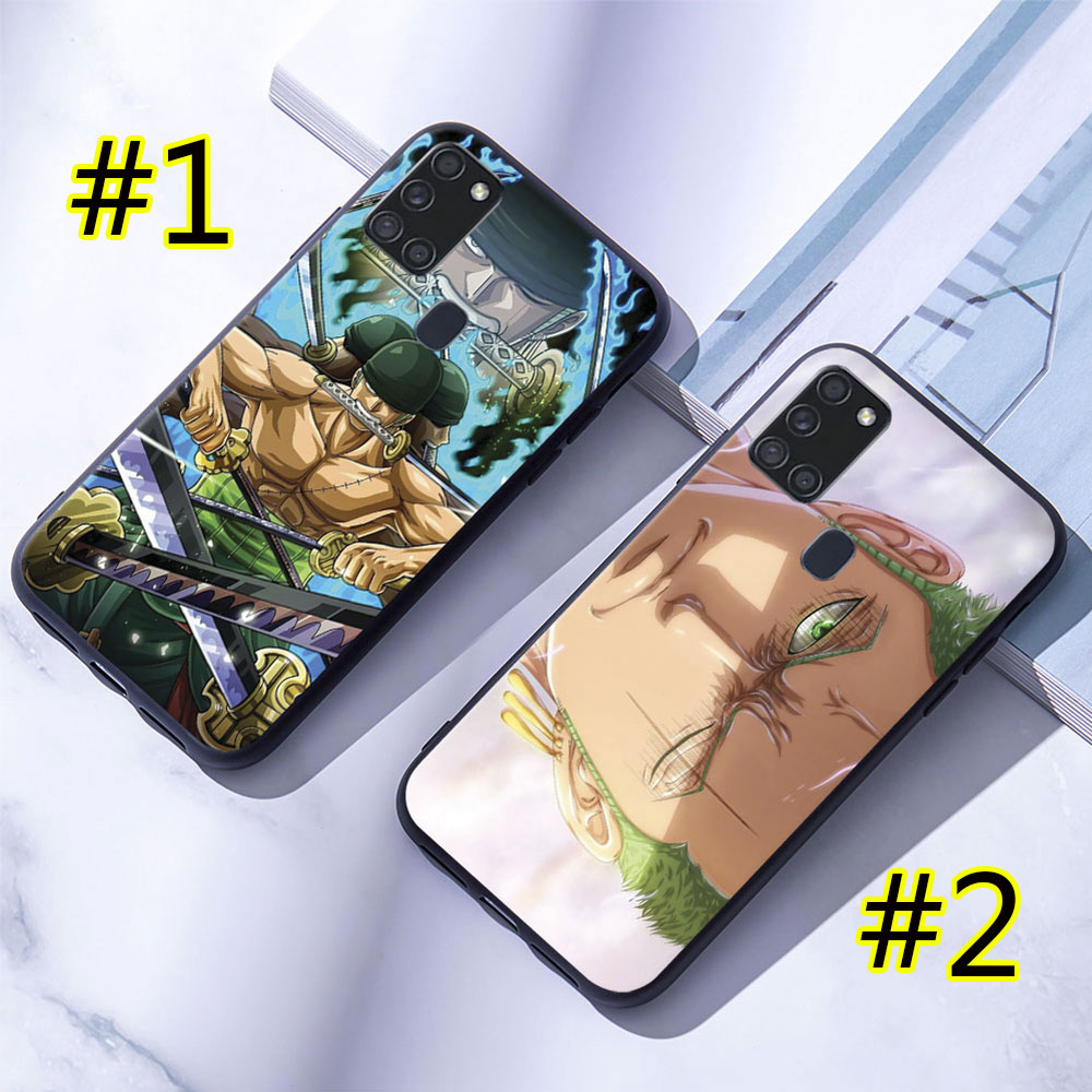 Ốp Điện Thoại Mềm Samsung Galaxy A11 A21 A21S A31 A51 A71 Roronoa Zoro One Piece