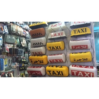 Mào taxi ôt có đèn đế nam châm
