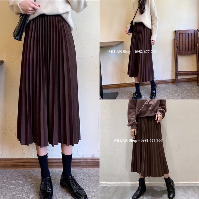 Chân váy xếp ly giả đai nhiều màu Quảng Châu | BigBuy360 - bigbuy360.vn