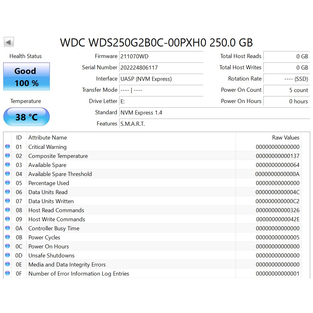 Ổ Cứng SSD Western Digital Blue SN550 PCIe Gen3 x4 NVMe M.2 250GB | BigBuy360 - bigbuy360.vn