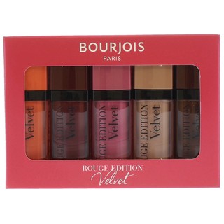 [Sẵn] Set son Bourjois Rouge Velvet Lipstick ( 5 x 7,7ml )