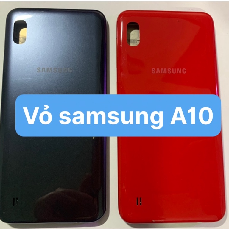 Bộ vỏ samsung A10 - (gồm lưng, xương, phím, kính camera)