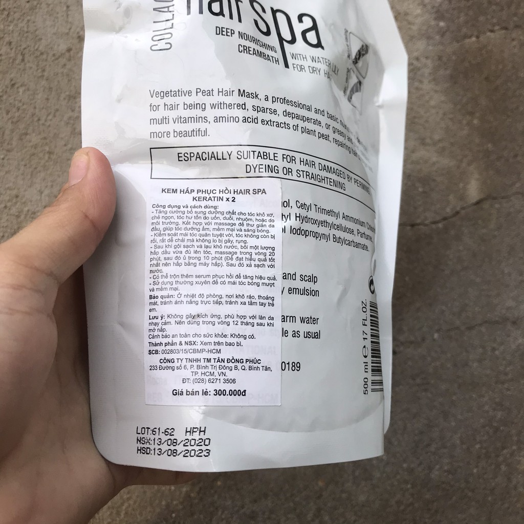 #cam_kết_chính_hãng$$ KEM HẤP PHỤC HỒI WELLMATE KERATIN | BigBuy360 - bigbuy360.vn