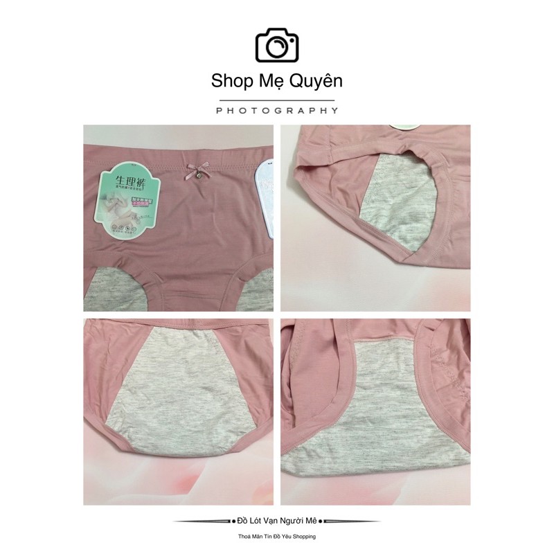 Quần lót Nguyệt San- chất Cotton lạnh siêu Phê