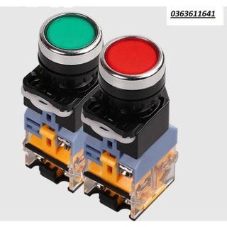 Nút nhấn tự giữ có đèn cml la39-11ds