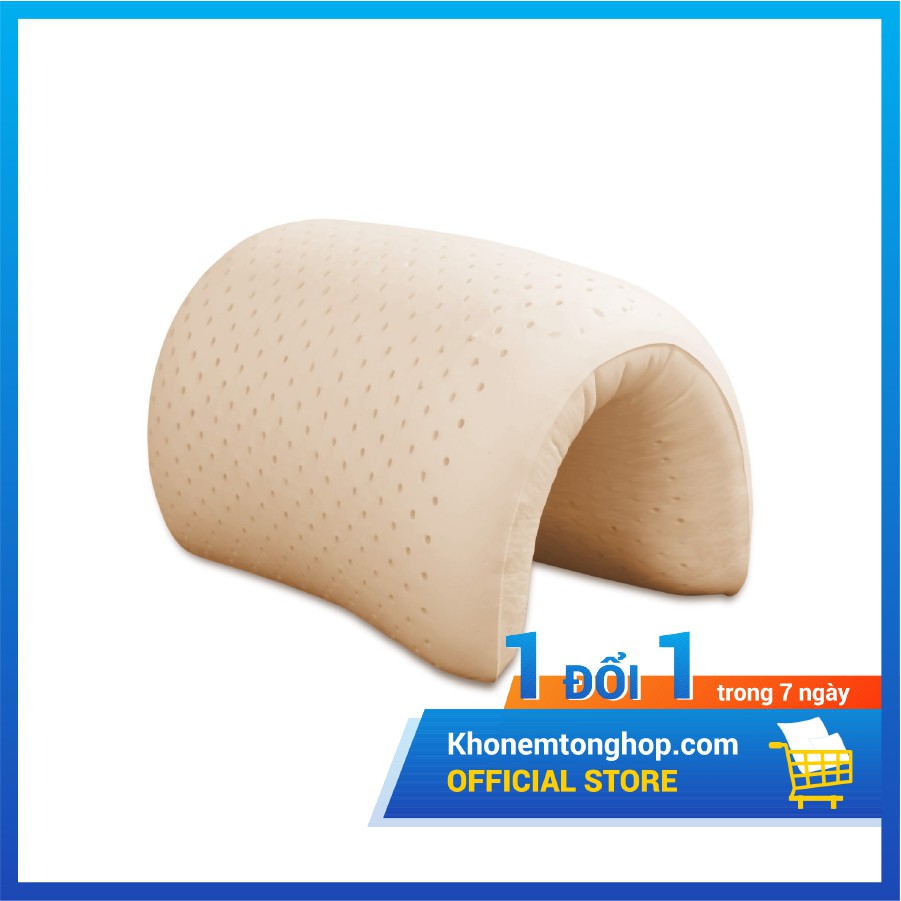 Gối cao su thiên nhiên Oval Liên Á | Chính Hãng