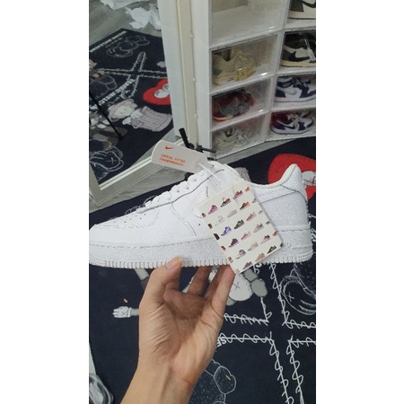 (BP SNEAKER) Giày AF1 Trắng Da Thật