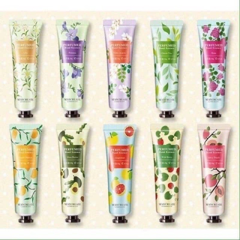 SÉT 10 Lọ Kem Dưỡng Da Tay Maycreate
