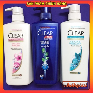 Dầu gội Clear Thái Lan 450-480ml
