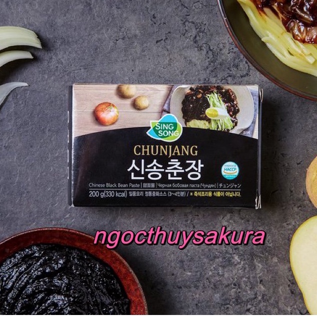 SỐT TƯƠNG ĐEN HÀN QUỐC SINGSONG HỘP 200G