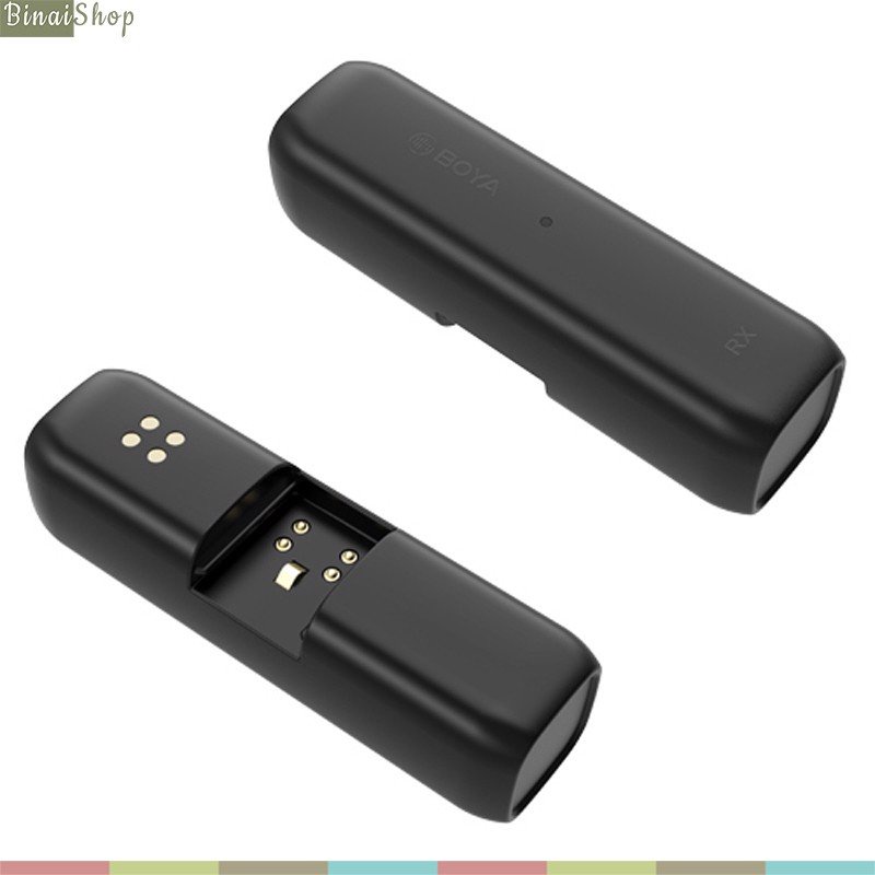 Micro Cài Áo Không Dây Cho Điện Thoại, Máy Ảnh 2.4G Boya BY-WM3D / BY-WM3U