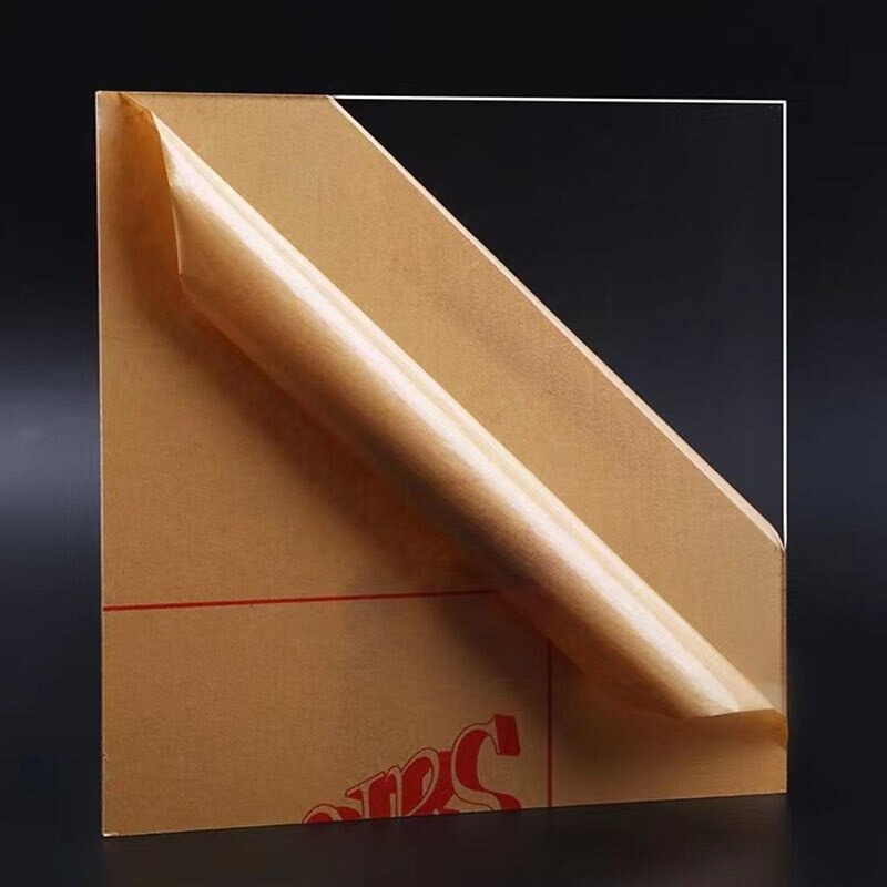 Tấm Mica/Acrylic 5mm trong suốt nhập khẩu từ Đài Loan cao cấp dùng khung ảnh, hồ cá, kính trưng bày, vách ngăn giọt bắn