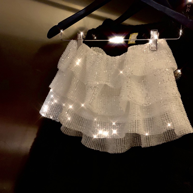 Set áo quây bling bling + quần ống loe sang chảnh | BigBuy360 - bigbuy360.vn