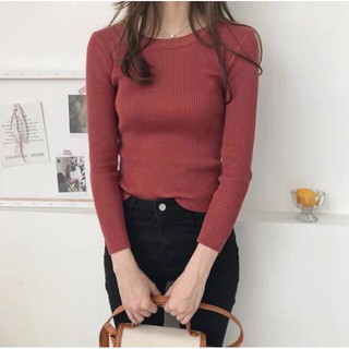 Áo len tăm CỔ TRÒN
