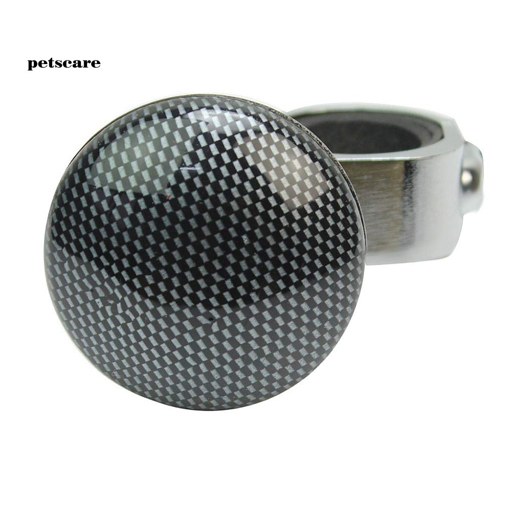 Núm xoay trợ lực gắn vô lăng xe hơi bằng sợi carbon