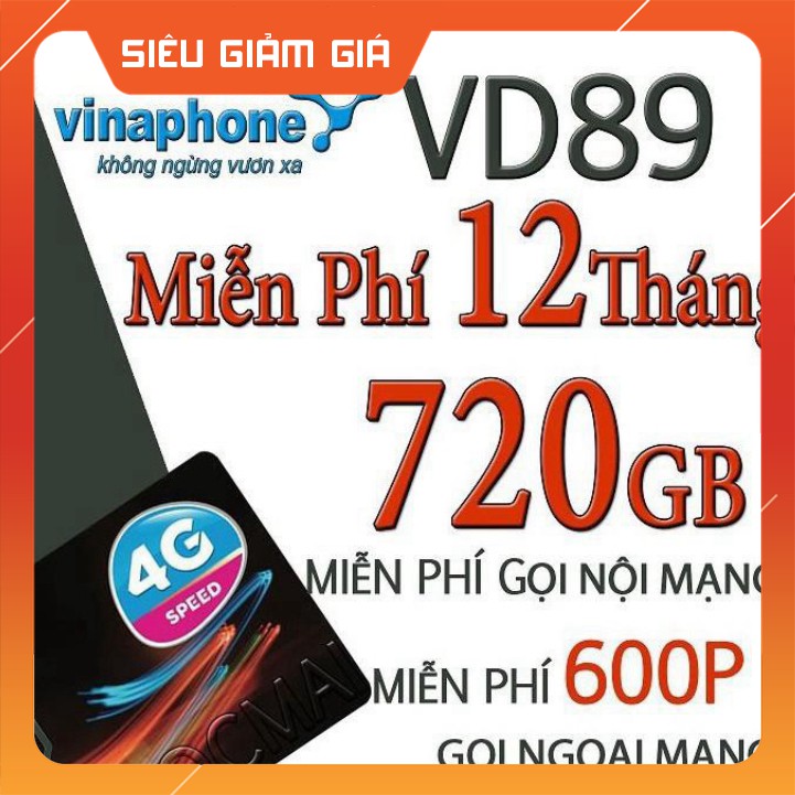 Sim vinaphone 4gb 1 ngày,120gb 1 tháng vd89,vd149 trọn gói 1 năm miễn phí