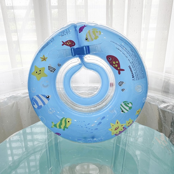 Bể bơi thành cao trong suốt 80x80cm Doctor Dolphin - Kèm phao cổ - Chính hãng - Bảo hành trọn đời