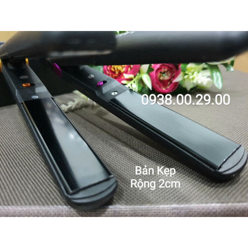 Máy Kẹp Tóc Mini Chính Hãng Ckeyin, Máy Duỗi Tóc Cá Nhân Bản Nhỏ.(Ảnh thật)