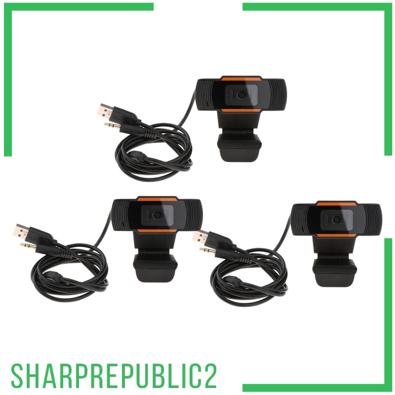 Set 3 Webcam Hd 720p Cổng Usb 2.0 Tự Động Lấy Nét | BigBuy360 - bigbuy360.vn