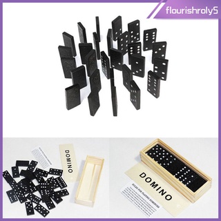 Hộp Gỗ Gồm 28 Miếng Domino