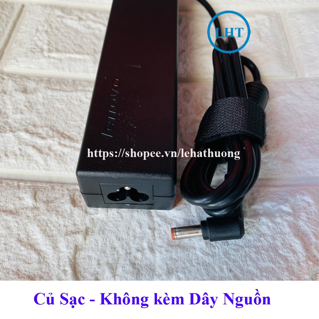 [Sạc ZIN] Sạc Laptop LENOVO 20V - 3.25A - 65W Thân Dài - chân To Φ5.5*2.5mm dùng cho G470 G480 G460 Z480 V470 B470