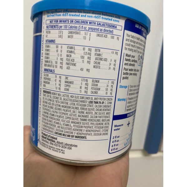 Sữa SIMILAC 0-12 Tháng nhập Usa