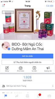 Bột kích sữa cho mẹ sau sinh