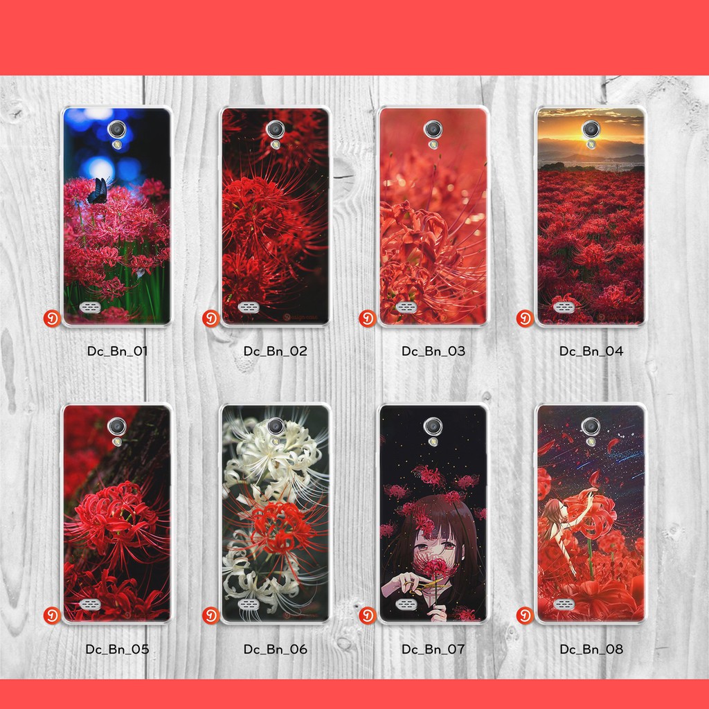 ốp lưng mẫu hoa bỉ ngạn cho oppo Joy 3 (A11W)
