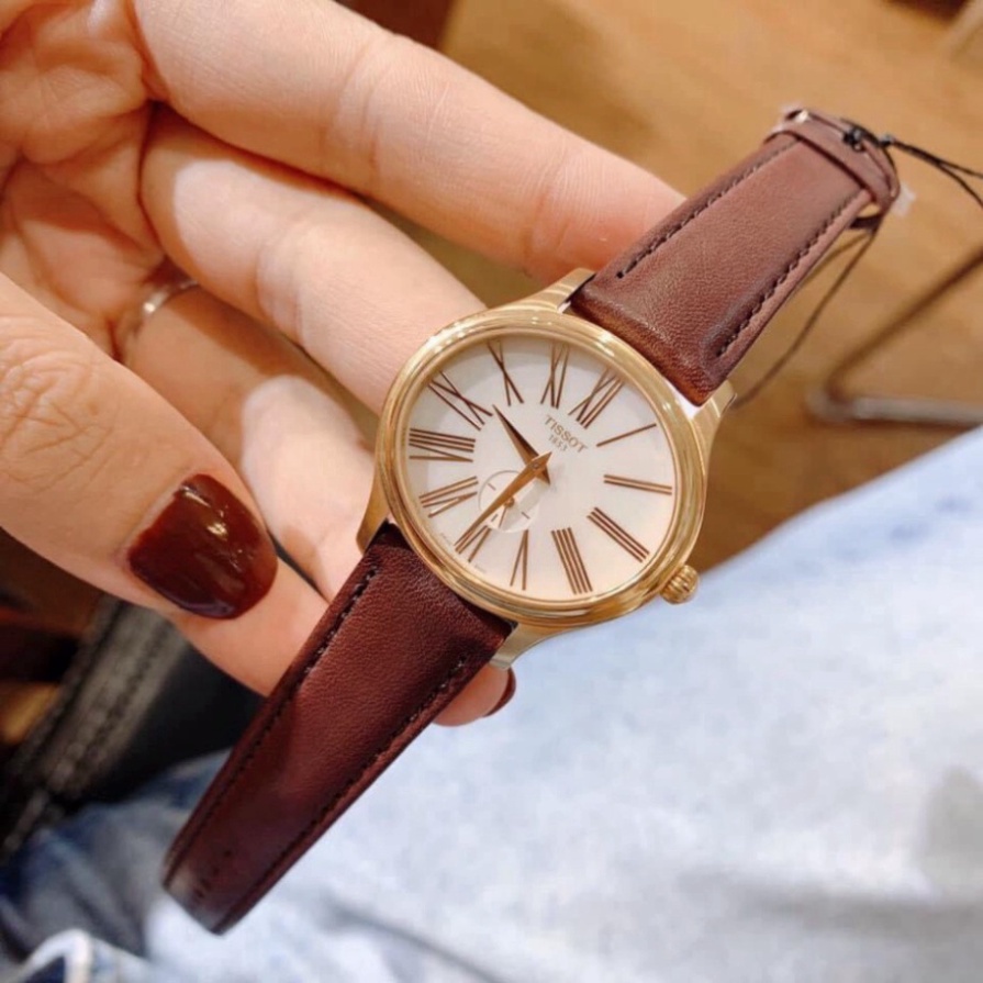 Đồng hồ nữ Tisot dây da mặt tròn siêu xinh, tuyển sỉ | BigBuy360 - bigbuy360.vn