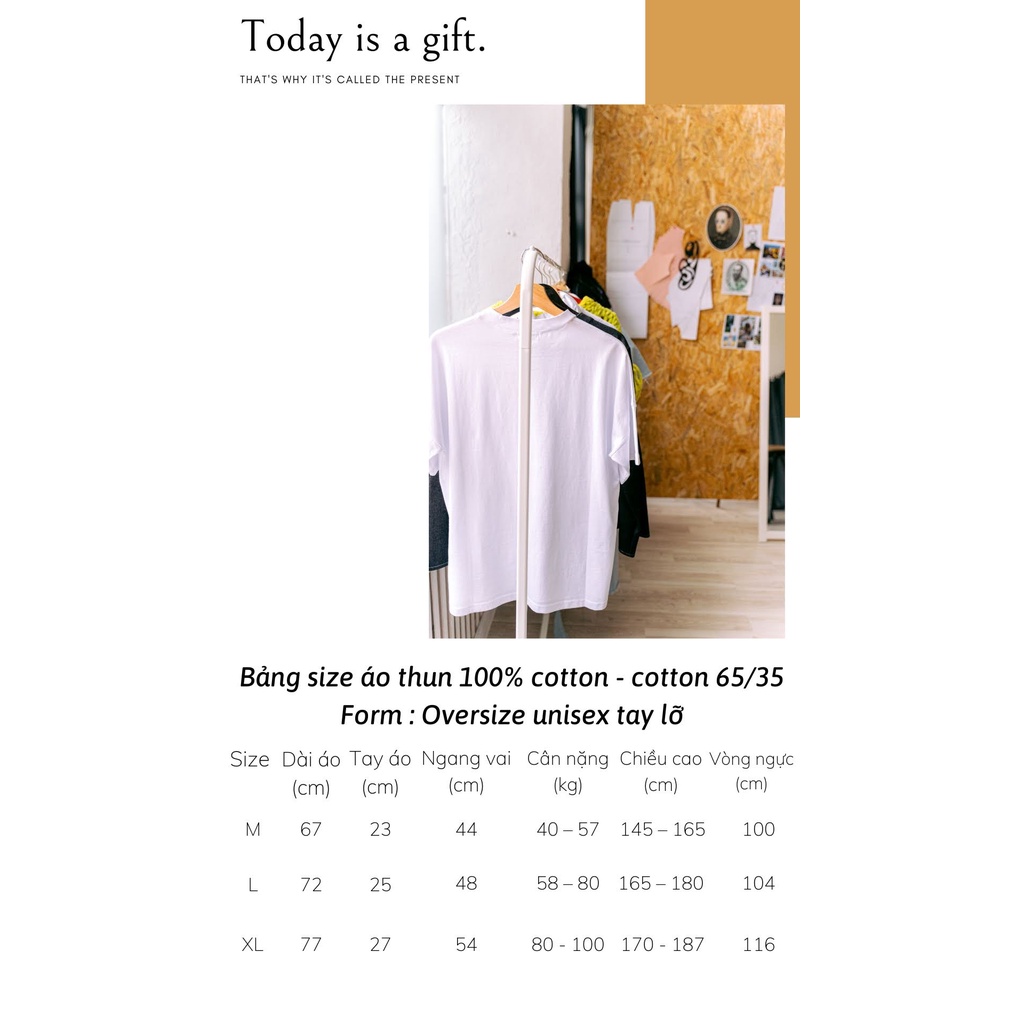 ÁO THUN COTTON OVERSIZE UNISEX GHOST STORY