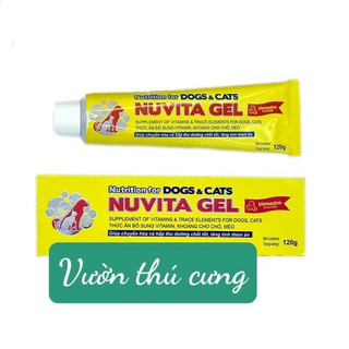 NUVITA GEL ( Tuyp Nhôm) - SẢN PHẨM ĐẶC BIỆT TĂNG TÍNH THÈM ĂN CHO CHÓ MÈO