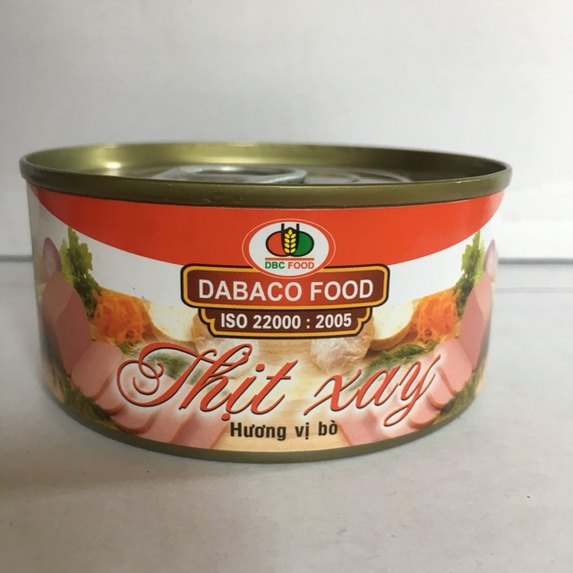 COMBO 10 THỊT HỘP MIX CÁC VỊ NHƯ HÌNH 170gr - CÔNG TY DABACO FOOD