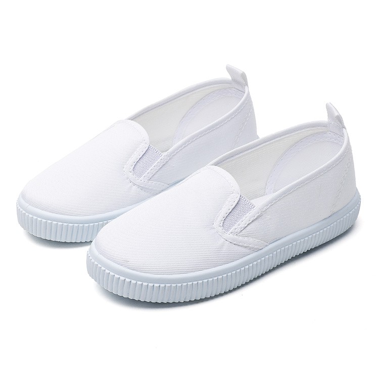 Giày slip on trắng học sinh