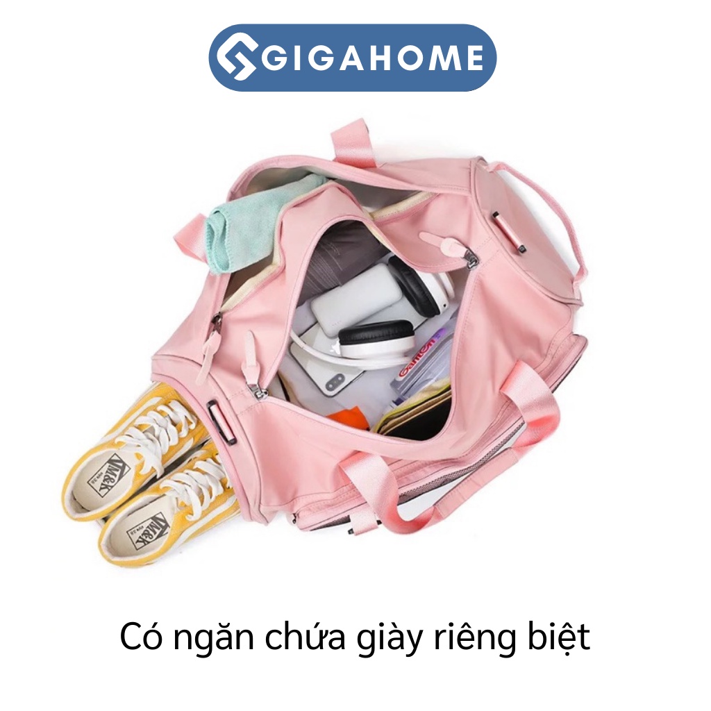 Túi Trống Du Lịch, Đựng Đồ Thể Thao Size Lớn GIGAHOME Có Ngăn Để Giày Riêng 7252
