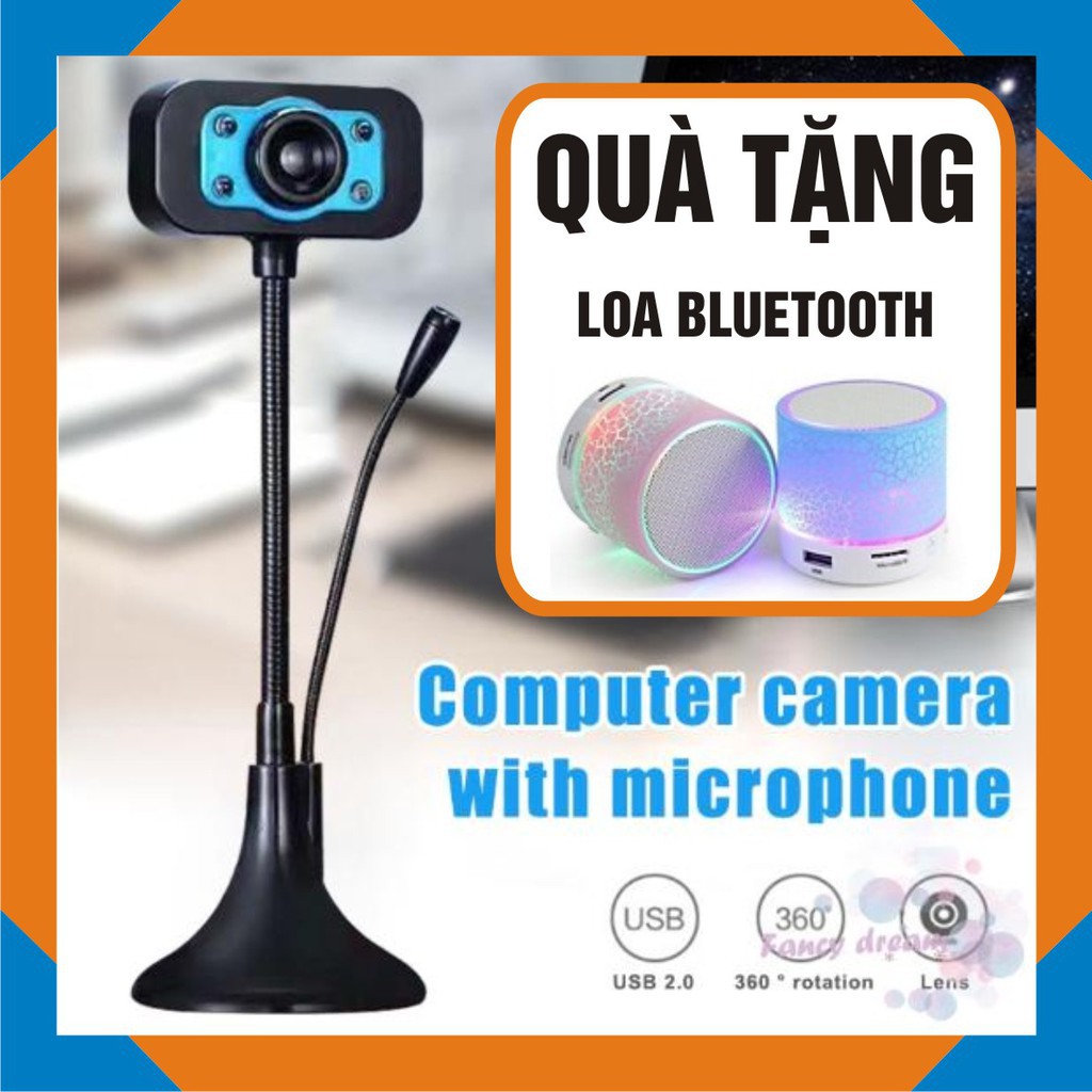 [Giá sập sàn] Webcam bàn 720p HD - Siêu nét đàm thoại dạy học và học trực tuyến - Bảo hành 12 tháng ! | BigBuy360 - bigbuy360.vn