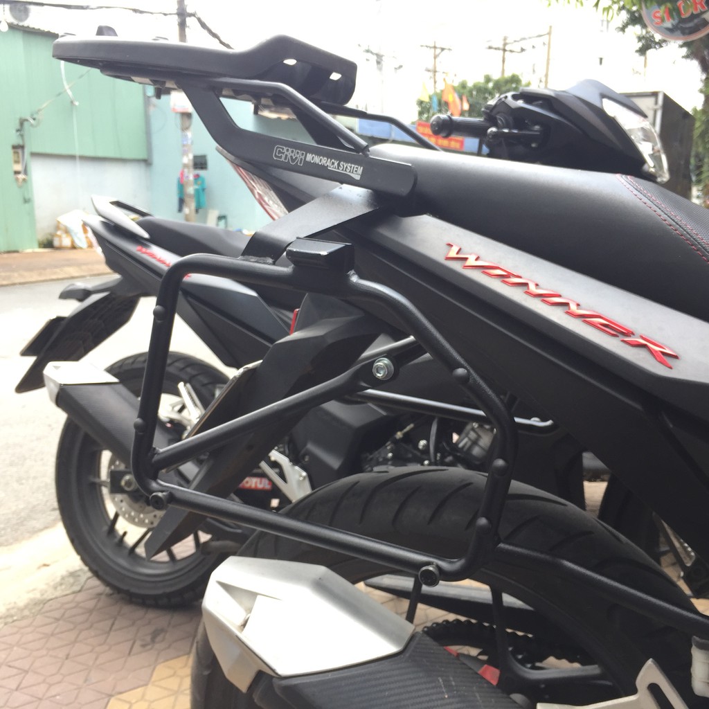 Bộ Baga Givi Gắn Thùng Hông Givi Cho Xe Honda Winner Và Winner X V1, V2, V3 - Baga Hông GIVI SBL RS150R - Bạn Phượt