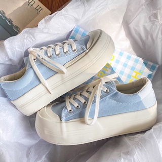 GIÀY THỂ THAO ĐẾ CAO 3CM PHONG CÁCH HÀN QUỐC [Order+Ảnh thật cuối]