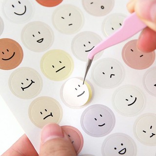 Nhíp gắp gỡ sticker dán trang trí màu macaron
