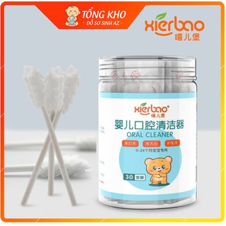 (Tuyển sỉ) Hộp rơ lưỡi thần thánh cho bé (gồm 30 que)