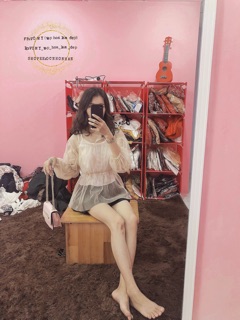 ÁO LƯỚI TIỂU THƯ KÈM LÓT